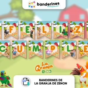Banderines de la granja de zenon