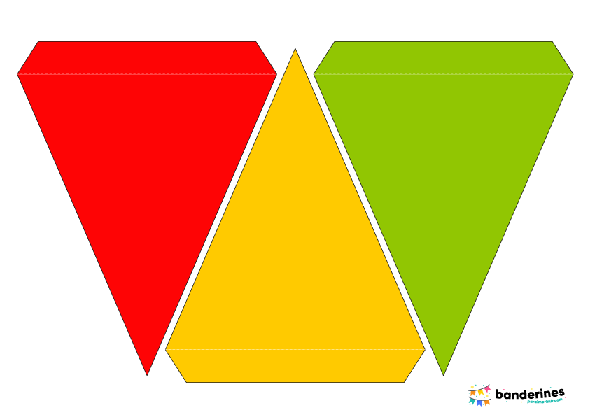 banderines de carnaval para imprimir